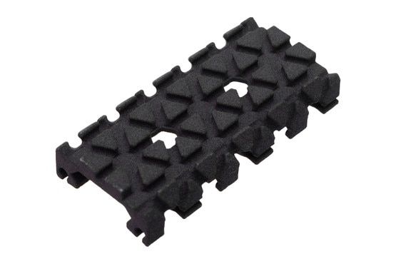 Langdon Skunkworx black Labyrinth Picatinny Rail Covers protect 2.75" of rail